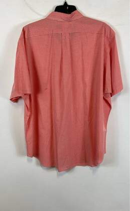 Polo Ralph Lauren Mens Orange Cotton Check Classic Fit Button Down Shirt Size XL alternative image