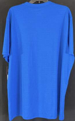 NWT Nike AeroReact Mens Blue Short Sleeve Henley Neck Golf Polo Shirt Size 2XL alternative image
