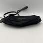 Marc Jacobs Womens Black Charm Adjustable Strap Flap Over Crossbody Purse image number 3