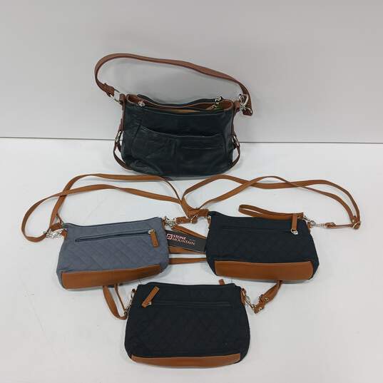 Buy the Stone Mountain Crossbody Bags Assorted 4pc Bundle
