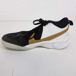 Nike Team Hustle D10 (GS) Athletic Shoes Black Metallic Gold CW6735-002 Size 6Y Women's Size 7.5 alternative image