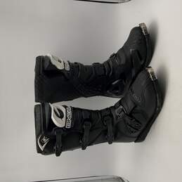 Oneal Mens Black Mid Calf Round Toe Skiing Boots Size 12