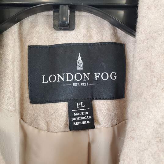 London Fog Women's Beige Coat Jacket SZ PL image number 4