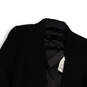 NWT Womens Black Fringe Front Pocket Long Sleeve Open Front Blazer Size 0 image number 3