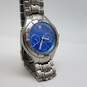 Guess Indiglo G95203G 38mm St. Steel 100m/300ft Waterpro Blue Multi Dial Watch 119g image number 3