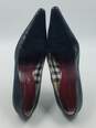 Authentic Burberry Black Pointed Pump W 7.5 image number 6