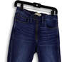 Womens Blue Denim Medium Wash Stretch Pockets Skinny Leg Jeans Size 26 image number 3