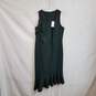 Banana Republic Dark Green Sleeveless Shift Dress WM Size 4 NWT image number 1