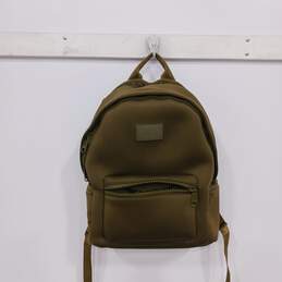 Dagne Dover Olive Green Neoprene Backpack