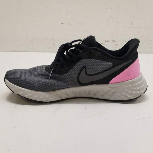 Nike Revolution 5 Psychic Pink Women's Athletic Shoes Size 8 image number 2