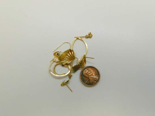 14k Gold & Stones Scrap Jewelry, 4.1g image number 4