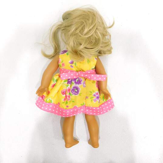 American Girl Just Like You Doll 22 Truly Me Blonde Hair Blue Eyes w/ Wellie Wisher Camille image number 3