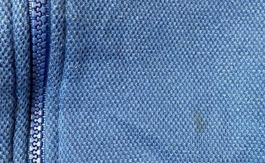 Christian Dior Blue Vintage Zip Up Sweater - Size Medium image number 7