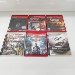 10 Sony PS3 Games with Discs and Manuals alternative image