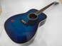 Yamaha Brand FG-422 OBB Blue Acoustic Guitar w/ Hard Case image number 2