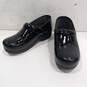 Dansko Women's Black Shiny Leather Clogs Size (EU 38) image number 1