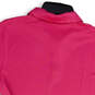 NWT Womens Pink Short Sleeve Button Front Dri-Fit Golf Polo Shirt Size L image number 4