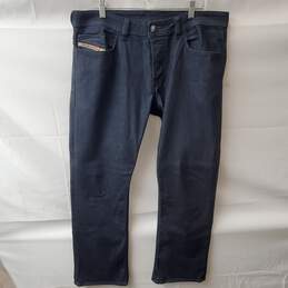 Diesel Trouleg Stretch Dark Blue Jeans Size 36