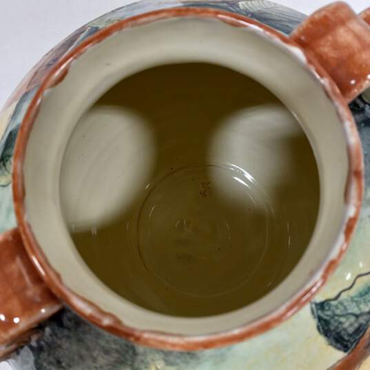 Mayolica Santa Rosa Guanajuato Ceramic Jar w/Lid image number 4