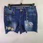 Kydraulic Women Denim Blue Shorts SZ 12 image number 1