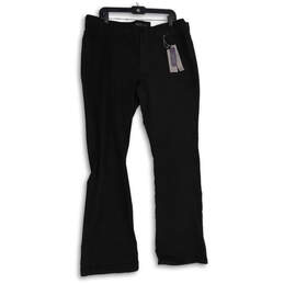 NWT Womens Black Denim Dark Wash Mid Rise Bootcut Jeans Size 8W L