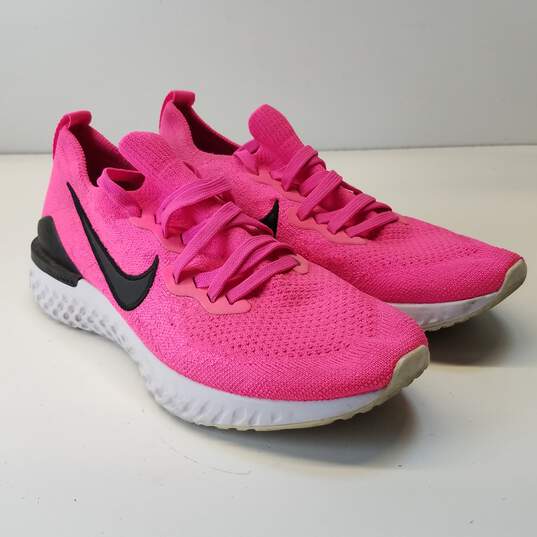 Nike Epic React Flyknit 2 Raspberry Red Women's Running Shoes Size 8 image number 7
