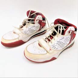 Jordan Phase 23 Hoops White Varsity Red Men's Shoes Size 10