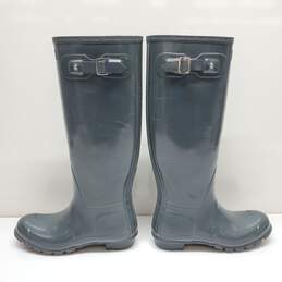 Hunter Original Gloss Gray Rain Boots Size 7M/8F alternative image