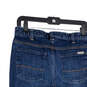 Womens Blue Denim Medium Wash 5-Pocket Design Straight Leg Jeans Size 6R image number 4