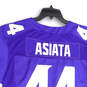 Mens Purple White Minnesota Vikings Matt Asiata #44 Football Jersey Size 48 image number 2