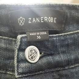 ZANEROBE Men's Slingshot Denimo Drop-Crotch Button Fly Jeans Size 36 alternative image
