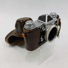VNTG Kamera-Werkstaetten (KW) Praktina FX 35mm Film Camera w/ Leather Case