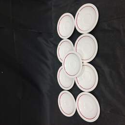 Bundle of Nine Syracuse China Dessert Plates alternative image