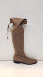 Guess Gray Suede Over the Knee Boots US 9.5 image number 1