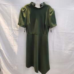 Karl Lagerfeld Paris Green Zip Back Dress Size 14