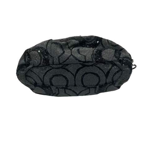 Sophia Madison Graphite Sequins Gray/Black Op Handbag Satchel Bag image number 3