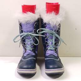 Women's Purple Boots Size 6