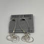 Designer Robert Lee Morris Silver-Tone Multiple Round Rings Dangle Earrings image number 3