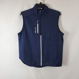 Ralph Lauren Men's Blue Vest SZ L