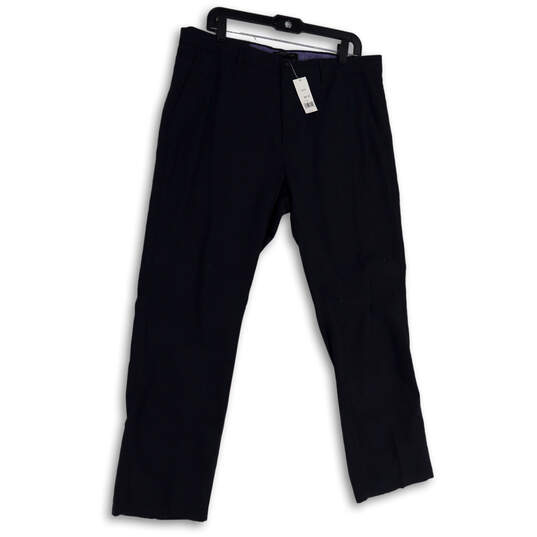 NWT Mens Blue Kentfield Slash Pocket Straight Leg Dress Pants Size 35x30 image number 1