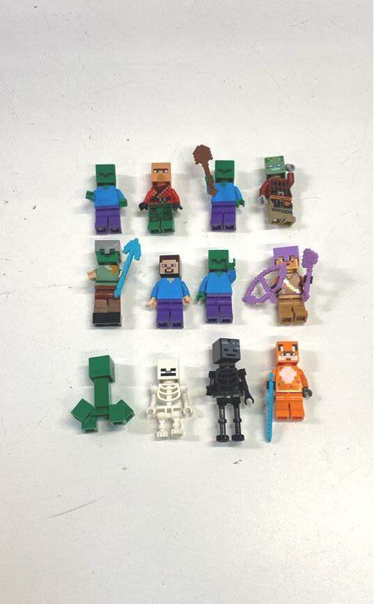Mixed Lego Minecraft Minifigures Bundle (Set Of 12) image number 1