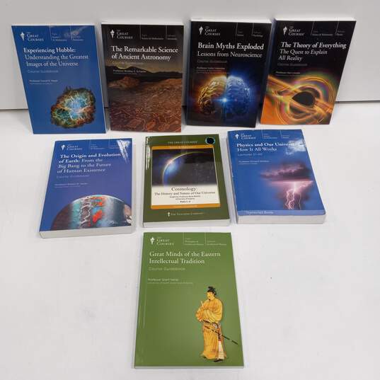 The Great Courses Cosmology Astronomy Books Assorted 8pc Lot image number 1