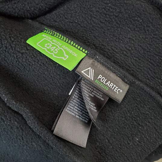 Black Recycled Polyester/Nylon Jacket Size XS image number 5