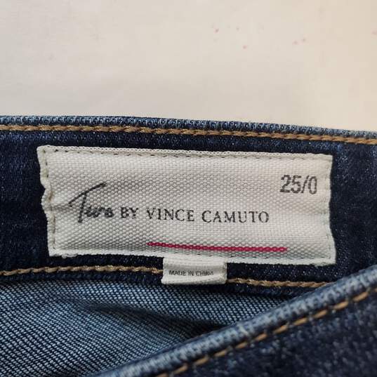 Vince Camuto Women Dark Blue Jeans Sz 0 image number 3