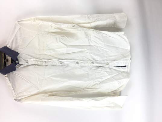 Armani Exchange Men's White Dress Shirt, XS image number 1