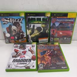5pc Bundle of Assorted Xbox Video Games