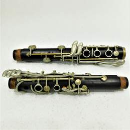 VNTG J. E. Ray Brand Joray Model Wooden B Flat Clarinet w/ Case and Accessories (Parts and Repair) alternative image