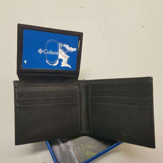 Columbia Black Leather Wallet image number 3