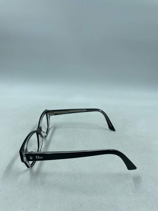Christian Dior Black Rectangle Eyeglasses image number 4