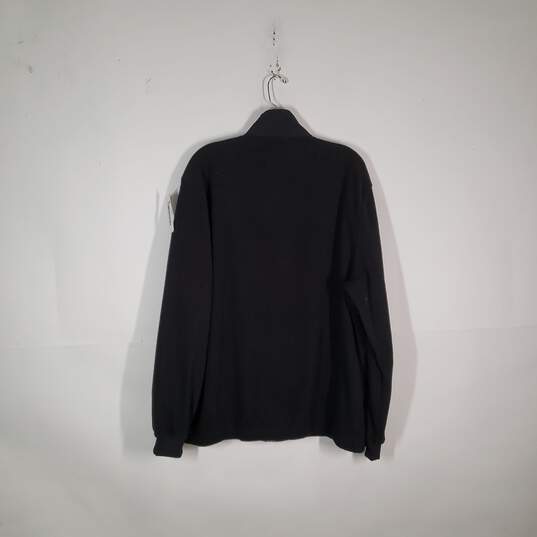 NWT Mens Mock Neck Pocket Long Sleeve Full-Zip Jacket Size X-Large image number 2